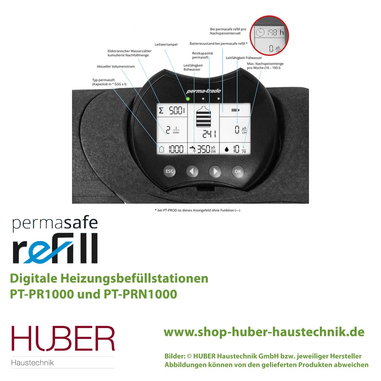 permasafe refill Digitale Heizungsbefüllstationen MIT Entsalzungseinheit