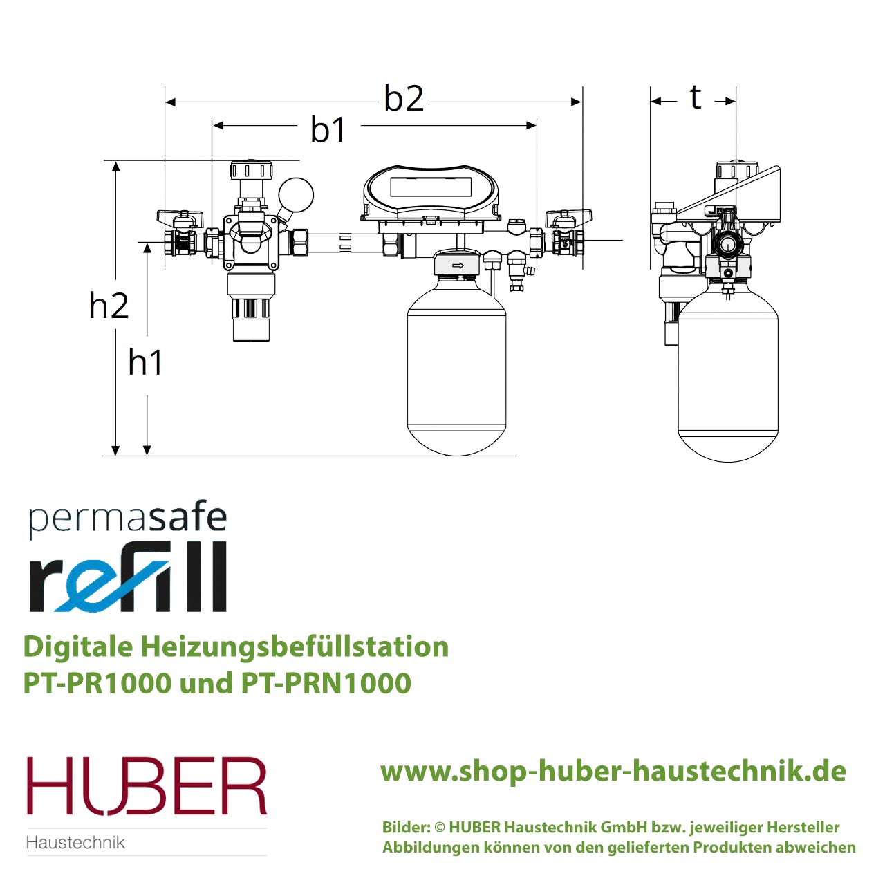 permasafe refill Digitale Heizungsbefüllstationen MIT Entsalzungseinheit