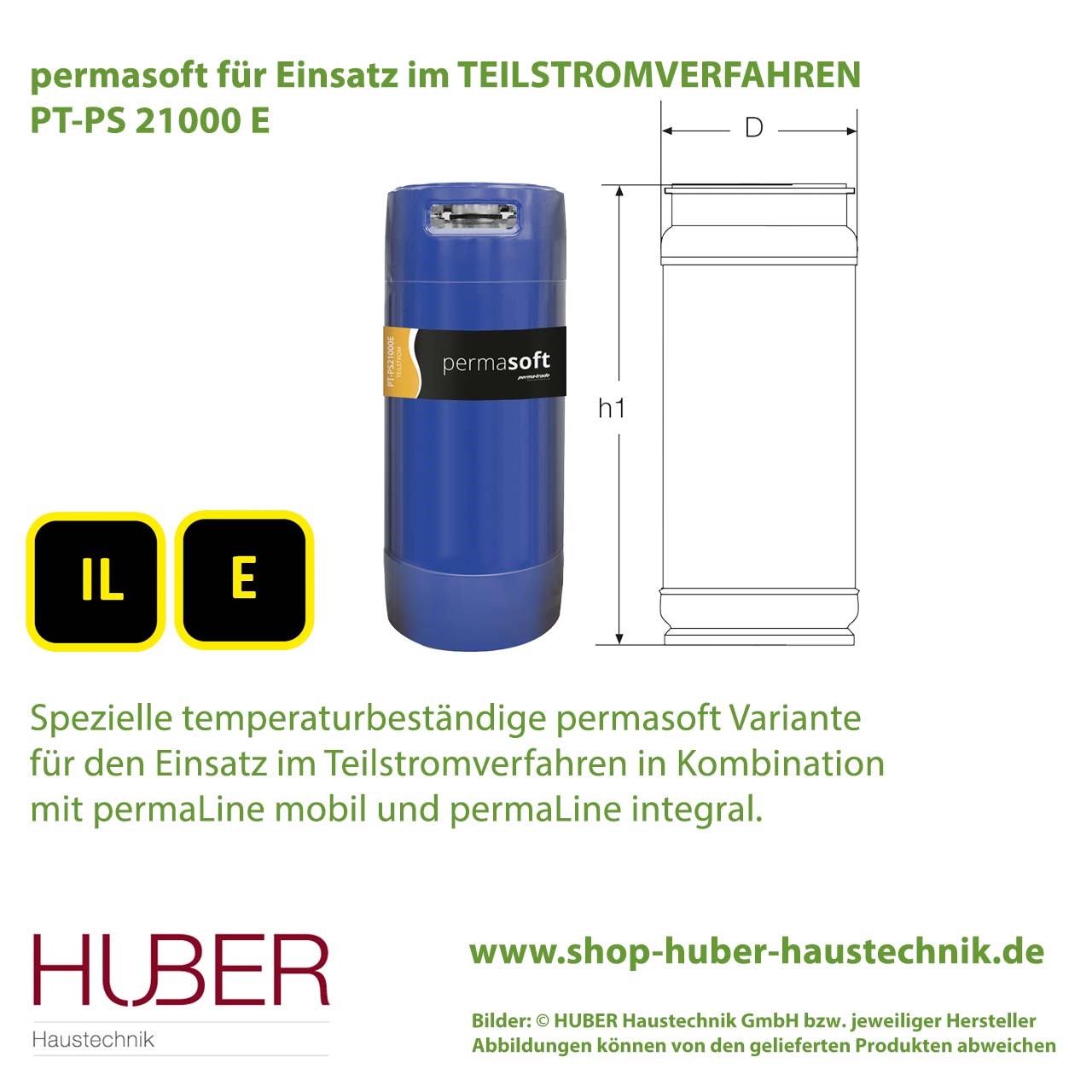 permasoft Reihe IL, E für Teilstromverfahren