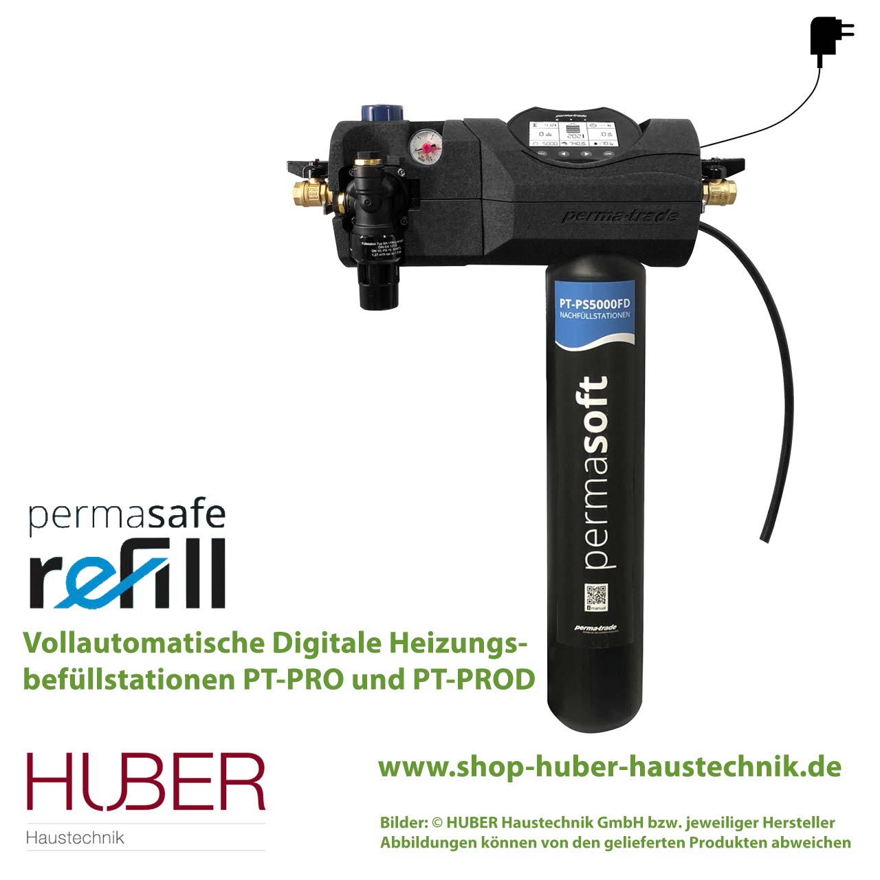 permasafe refill Vollautomatische digitale Heizungsbefüllstationen
