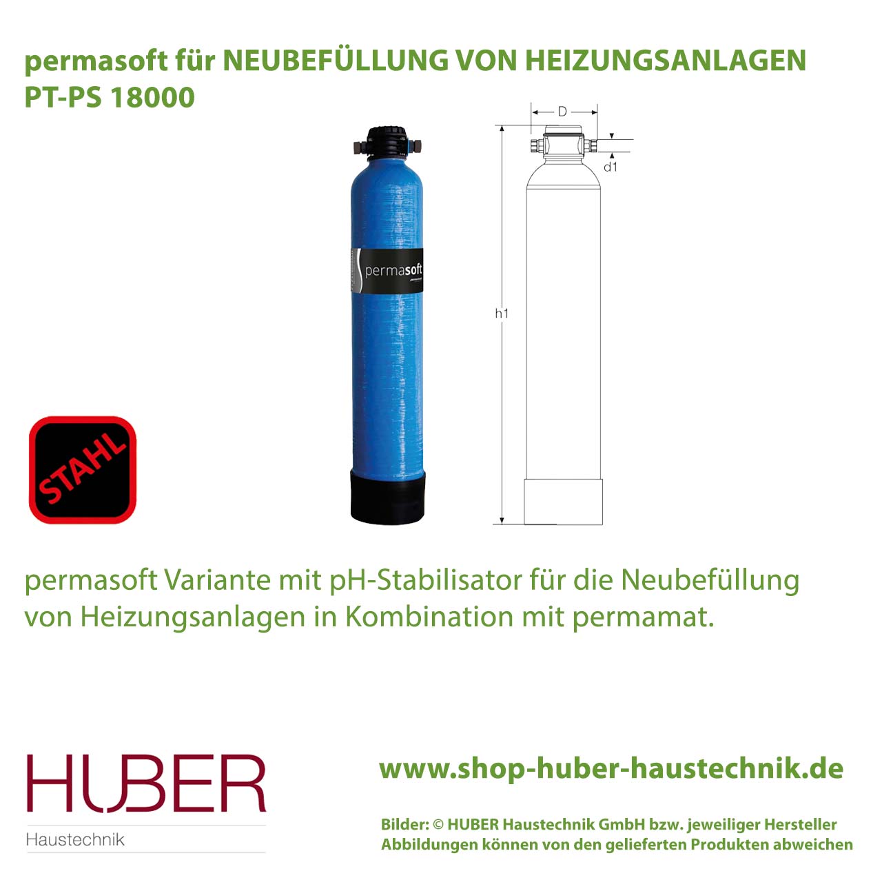 permasoft Reihe STAHL / ALU zur (Neu-)Befüllung