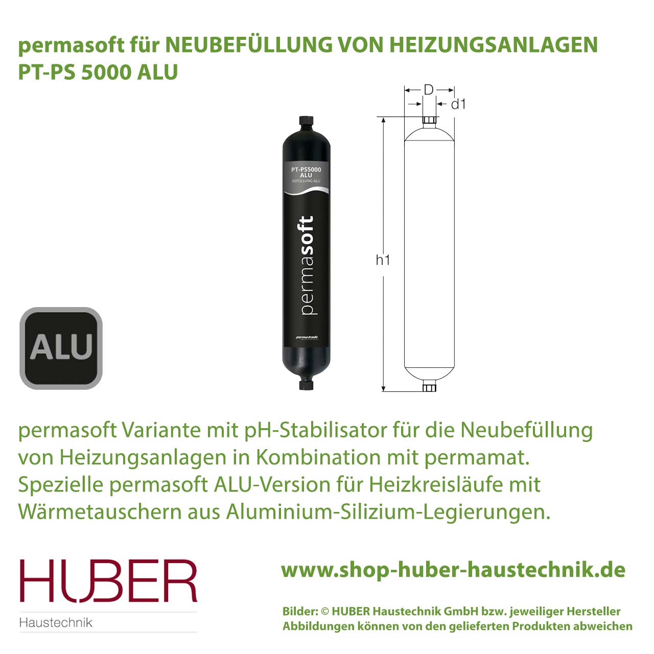 permasoft Reihe STAHL / ALU zur (Neu-)Befüllung